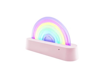 lalar darainbow rose táncoló lámpa szivárvány rózsaszín 05