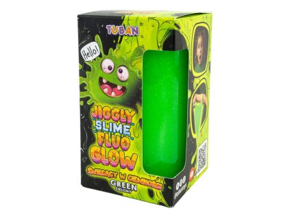 tu3823 jiggly slime sliz fluo glow zeleny 430 g 01