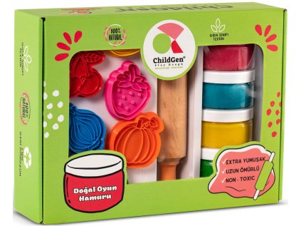 chg 00601204 kreatív modellező készlet gyümölcs 01