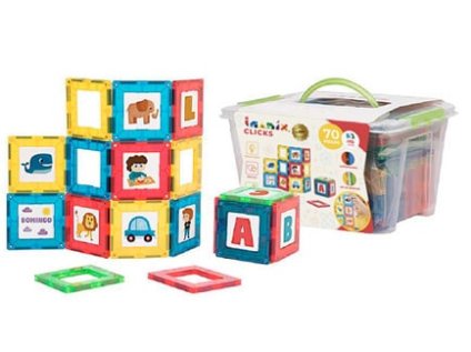 1433717 imanix magneticka stavebnica clicks 140 70 70 kusov