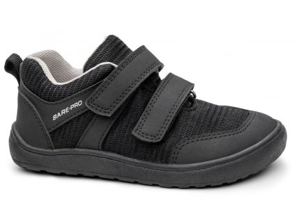 Protetika - NOLAN BLACK gyermek barefoot cipő (Cipőméret 30, Cipőméret cm-ben 19,5)