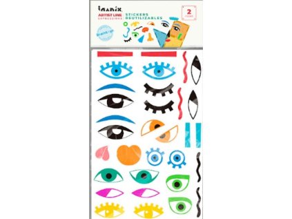 1433726 imanix opakovatelne pouzitelne nalepky 2 harky