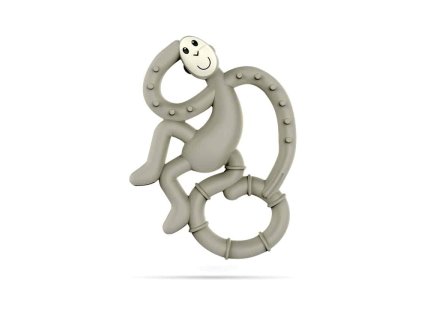 MATCHSTICK MONKEY MINI MONKEY Rágóka ANTIMIKROBIÁLIS BIOCOTE FELÜLETTEL (Szürke változat)