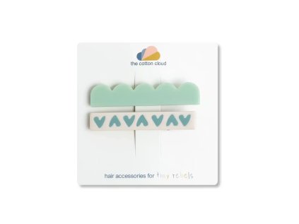 THE COTTON CLOUD SET 2 MAXI SPONIEK (Variant aqua)