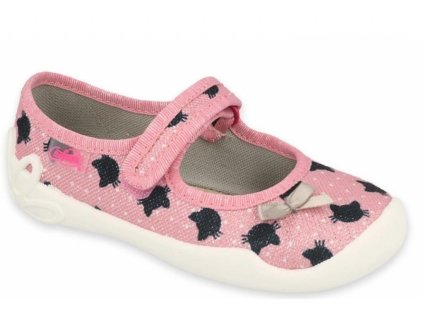 Befado papucs - fekete macska (35-ös méret)