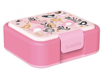 Quokka Plastový box na desiatu Twist Kids (Variant Birds)