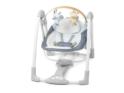 1415741 ingenuity hojdacka konvertibilna s melodiou swing n go chambray 0m do 9kg
