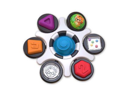 1522883 baby einstein hracka senzoricka curiosity clutch 3m