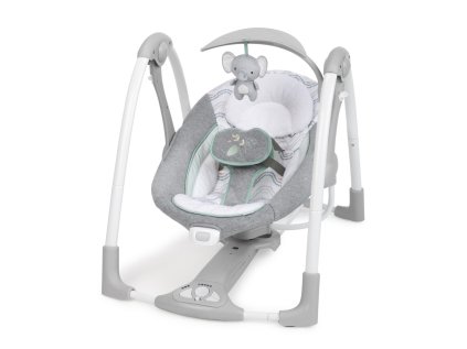 1416497 ingenuity hojdacka konvertibilna s adapterom vibrujuca s melodiou swell 2v1 0m do 9 kg