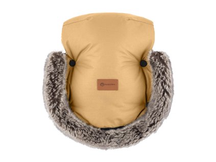 PETITE&MARS Furry kézmelegítő / kesztyű (Pastel Peach változat)