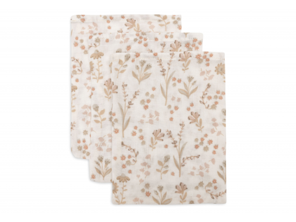 Jollein mosdókesztyű 3 db (Variant Bloomy)