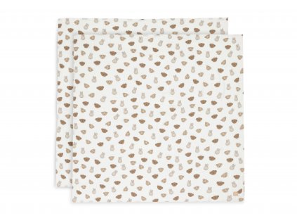 1421750 jollein plienky zavinovacie 2ks 115x115 cm miffy friends