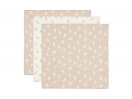 1423052 jollein plienky 3 ks 70x70 cm twig wild rose