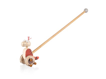 1423505 zopa dreveny jezdik dinosaurus red