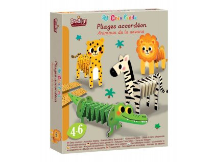 papírból készült állatok a szavannán crea lign CL172 1