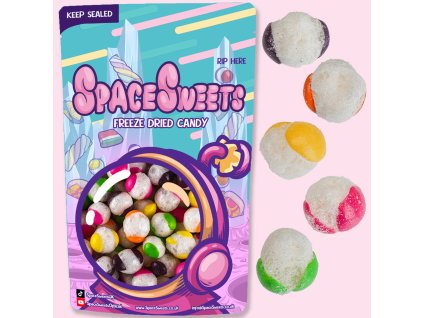 freeze dried skittles sour medium