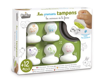 az első bélyegzőim háziállatok 6 db crea lign CL196 1