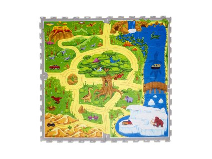 hm pm 16 d puzzle játszószőnyeg szafari 12 x 12 m 01