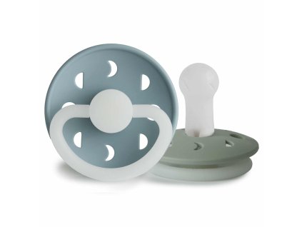 Frigg DVOJBALENIE CUMLÍKOV MOON PHASE STONE BLUE NIGHT/ SAGE NIGHT, +6M, SILIKÓN (Variant STONE BLUE/ SAGE)