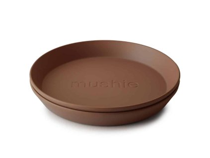 MUSHIE KEREK TÁNYÉR, 2 DB (Caramel változat)