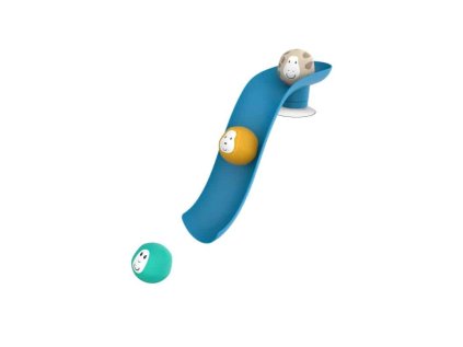 MATCHSTICK MONKEY CSÚSZDA ÉS LABDA SZETT VÍZHEZ (kék változat)