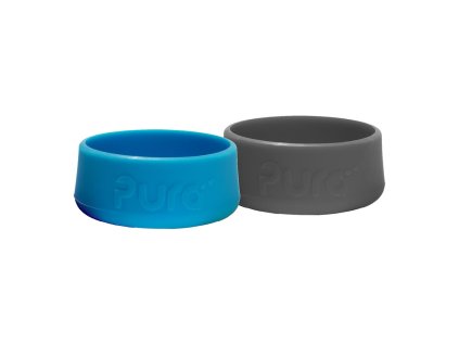 Pura szilikon védő slate ocean szürke kék