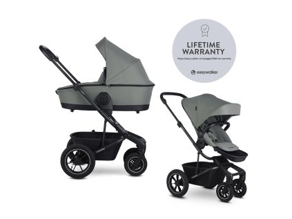 EASYWALKER Harvey⁵ 2v1 LITE AIR Kombinált babakocsi (Agave Green változat, Zöld szín)
