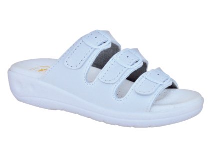 Protetika - Női egészségügyi munkavédelmi cipő FUSBET 3prac. Fehér (Cipőméret 36)