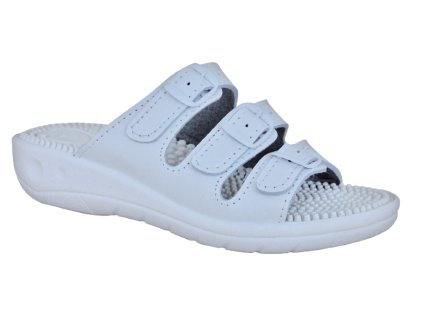 Protetika - Női egészségügyi munkavédelmi cipő TUSI 3prac. Fehér (Cipőméret 36)