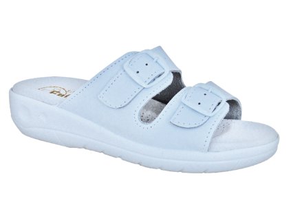 Protetika - Női egészségügyi munkavédelmi cipő PELLE 1. munkavédelmi Fehér (Cipőméret 39)