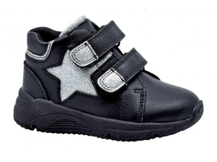 Protetika - ADINA BLACK gyermek átmeneti cipő (Cipő mérete 19)