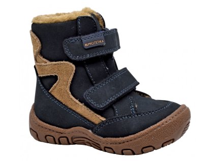 Protetika - DERON NAVY gyermek téli cipő (Cipőméret 19)