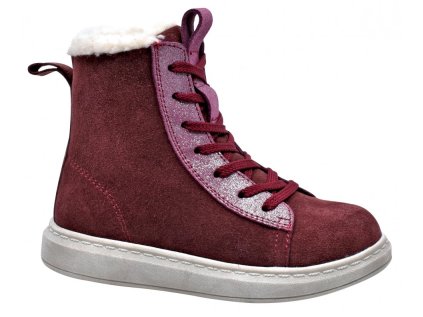 Protetika - AJKA BORDO gyermek téli cipő (Cipő mérete 27)