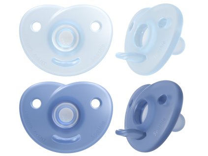 1417055 philips avent cumlik 0 6m soothie chlapec 2 ks