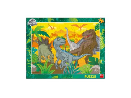 1452134 jursky svet 40 doskove puzzle