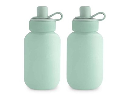 Silicone Puree Pouch 2 Pack Cambridge Blue p