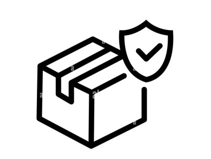 logistics delivery insurance line icon package box with shield linear style sign for mobile concept and web design cargo shipping protection outlin 2JKP7N8