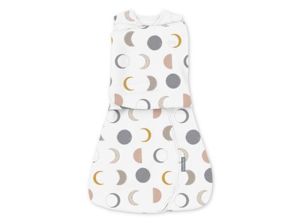 1437044 ingenuity zavinovacka bavlnena ulitka konvertibilna s volnym rukavom tog 1 swaddleme dash lines 3m