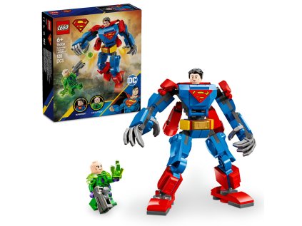 1444910 superman v robotickom obleku vs lex luthor
