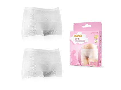 NENO Szülés utáni bugyi, többször használatos Panti, 2db (L méret)