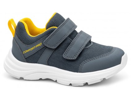 Protetika - KENY ANTRACIT fiúgyermek tornacipő (Cipőméret 39, Cipőméret cm-ben 25.5)