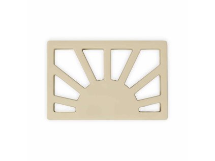 Mushie szilikon rágóka SUN (Sand változat)