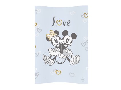 CEBA Pelenkázó alátét puha COSY (50x70) Disney Minnie&Mickey (Variant Blue)