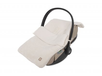 1452626 jollein fusak do autosedacky cloudy rib oatmeal