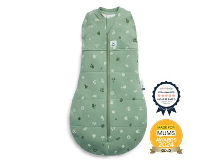 ERGOPOUCH Pólya és hálózsák 2 az 1-ben Cocoon Sweet Orchard - 2,5 tog (Variáns 0-3 h, 3-6 kg)