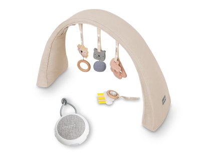 15651 állítható játékív játékokkal és fehér zajjal 2 az 1-ben Sleepee sand