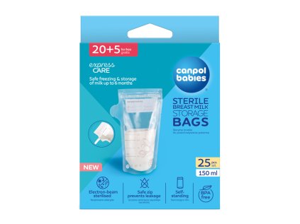 canpol babies anyatej tároló tasak 205 db