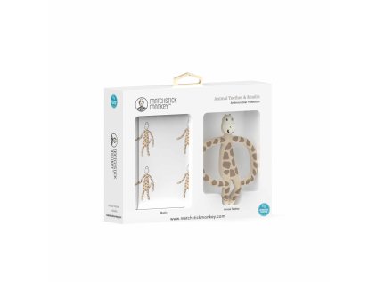 01 MM Animal Muslin Gift Set Giraffe PS 01