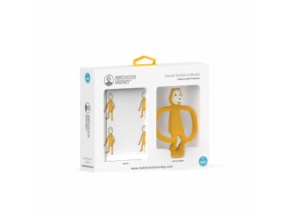 01 MM Animal Muslin Ajándék Szett Oroszlán PS 01