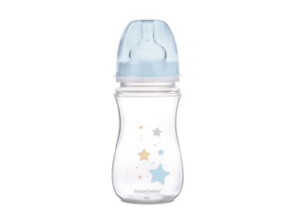 canpol babies széles nyakú, hasfájás elleni easystart cumisüveg 240 ml PP newborn baby kék